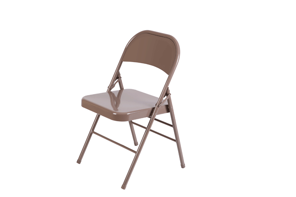 鐵椅 EBC-309AS(淺灰色）
